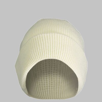 Waffle Knit Cuff Beanie Thumbnail