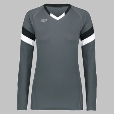Ladies TruHit Tri-Color Long Sleeve Jersey Thumbnail