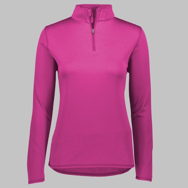 Ladies Attain Wicking 1/4 Zip Pullover Thumbnail