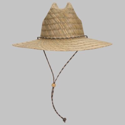 OTTO CAP® Straw Lifeguard Hat w/ Adjustable Cord Thumbnail