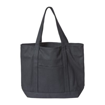 XL Zippered Cotton Canvas Resort Tote Thumbnail