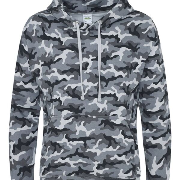 Unisex Camo Hooded Sweatshirt Thumbnail