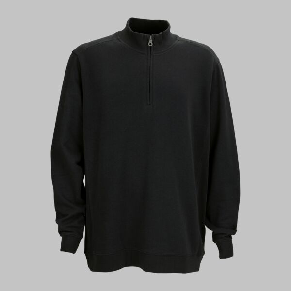 Premium Cotton 1/4-Zip Fleece Pullover Thumbnail