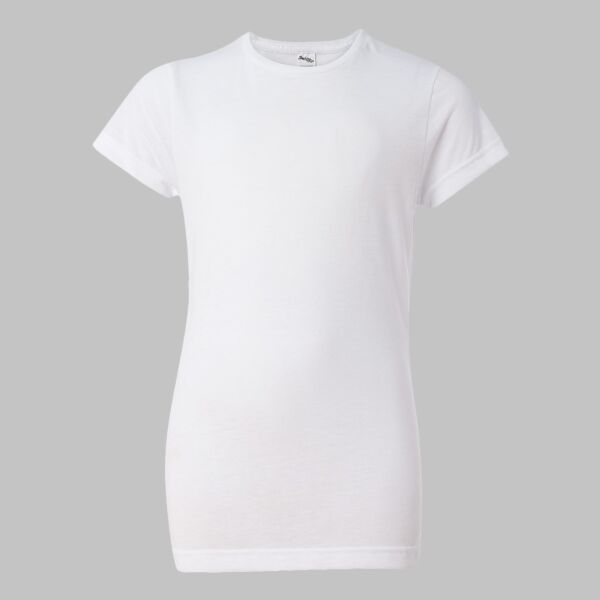 Women's Junior Fit Polyester Sublimation Tee Thumbnail