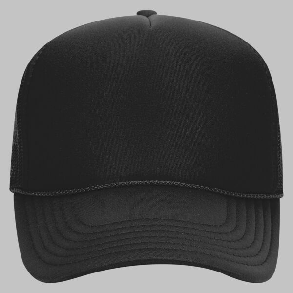 OTTO CAP 5 Panel Mid Profile Mesh Back Trucker Hat Thumbnail