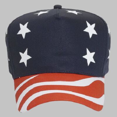 OTTO CAP® 5 Panel Mid Profile Baseball Cap Thumbnail