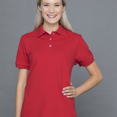 Women's 100% Ring-Spun Cotton Piqué Polo Thumbnail