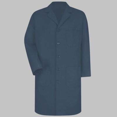 Unisex Extended Sizes Button Front Lab Coat Thumbnail