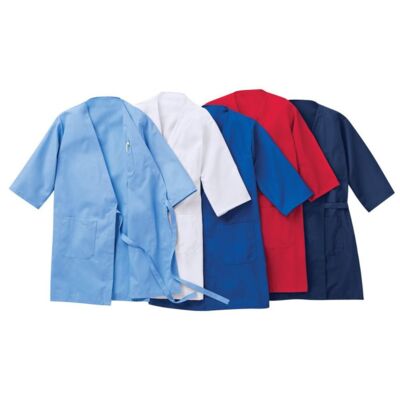 Men's Collarless Butcher Wrap Thumbnail