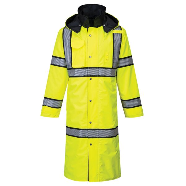 Hi-Vis Reversible Rain Coat 48" Thumbnail