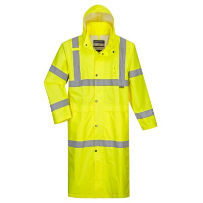 Hi-Vis Rain Coat 48" Thumbnail