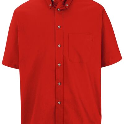 MEN'S EASY CARE SHORT SLEEVE POPLIN SHIRT Thumbnail