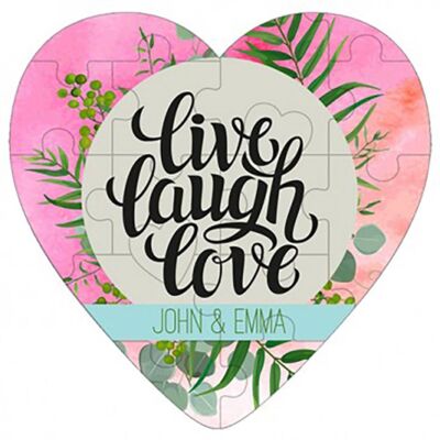 Heart Mini Puzzle 16 PCS Thumbnail